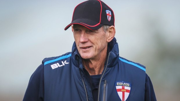 Player power: England coach Wayne Bennett will let the players decide who kicks for goal.
