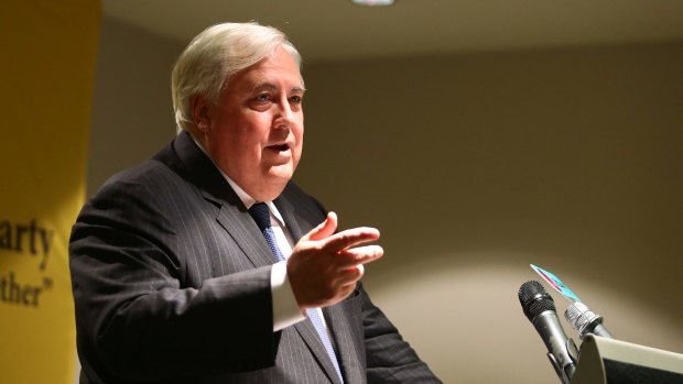 Clive Palmer will bow out of politics.