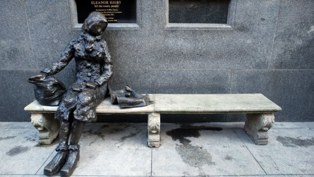 All the lonely people: the Eleanor Rigby Statue in Liverpool.