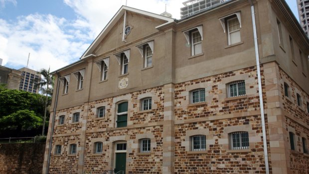 The Commissariat Store in Brisbane, Queen's Wharf Road side. 