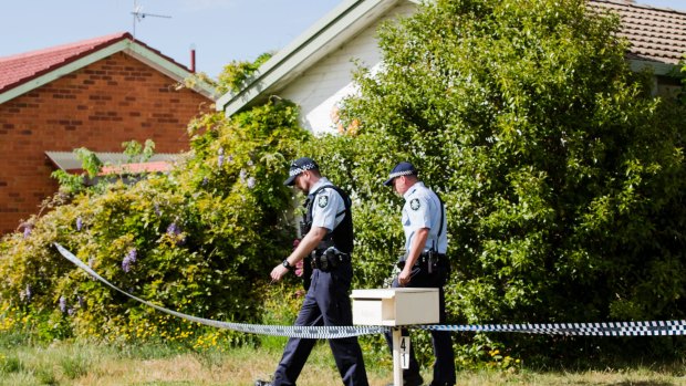 A woman has been killed and a man is in hospital following a vicious dog attack on Molesworth Street at Watson on Wednesday morning. Photo: Jamila Toderas