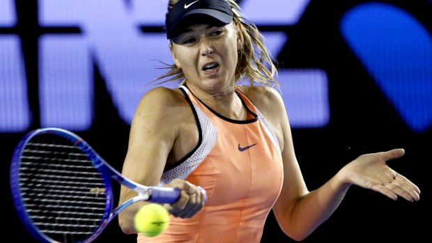 Denial: Maria Sharapova says information about the banned substance was hard to find. 