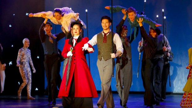 Mary Poppins plays at the Canberra Theatre.