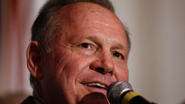 Former Alabama Chief Justice Roy Moore won the Alabama Republican primary runoff for US Senate, defeating an incumbent backed by President Donald Trump.