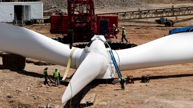 Grounded: Just one renewable energy project has been approved in the past six months.