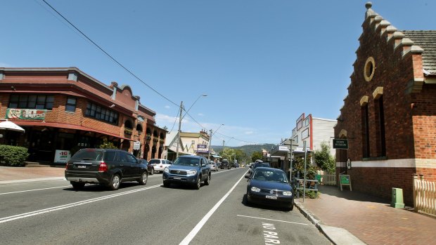 Relief: a new highway upgrade will divert traffic from Berry's main street. 