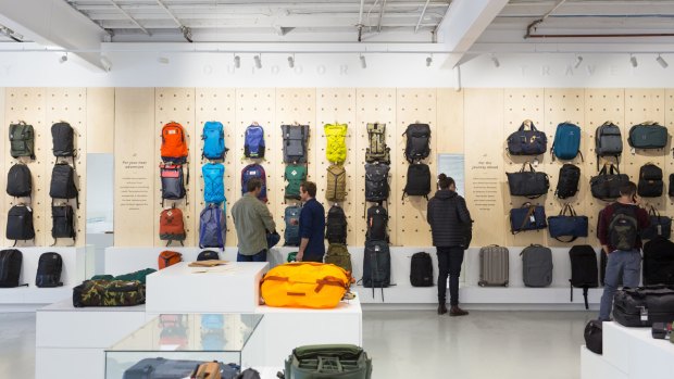 The Carryology store in full flight. 