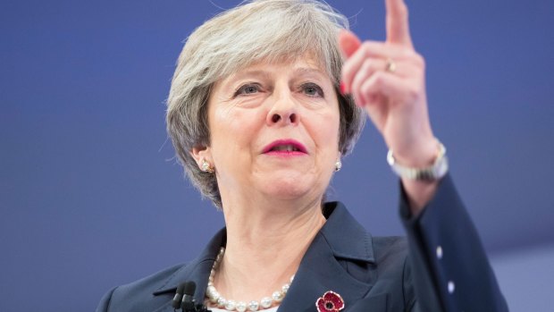 Theresa May, speaking at the Confederation of British Industry conference, has called for a "new culture of respect" to counter Westminster's growing sleaze scandal.