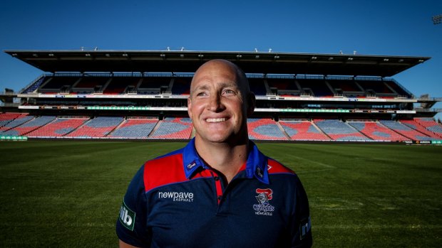 "Sometimes you've got to make some hard calls to move forward": New Knights coach Nathan Brown.