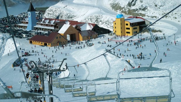 Cardrona ski resort.