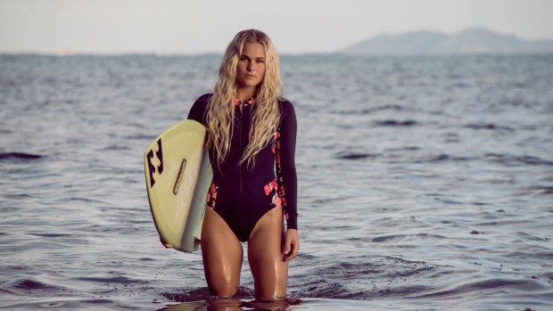 Big-wave surfer, Felicity Palmateer.