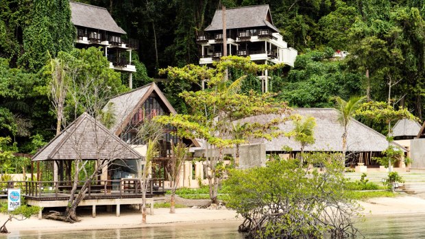 Gaya island resort Sabah Borneo.