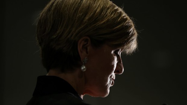 Deputy Liberal leader Julie Bishop is also falling out of estimates.