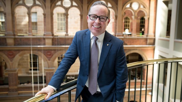 Alan Joyce awaits the result of the same-sex marriage survey in Sydney. The result shows Australian support for the "fair go".