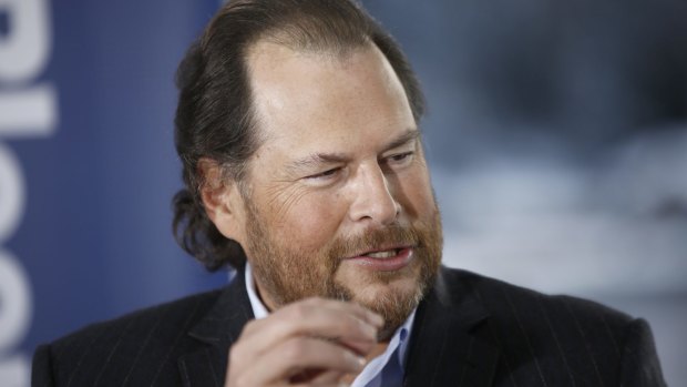 Marc Benioff has already given some women raises after finding differences in their pay. 