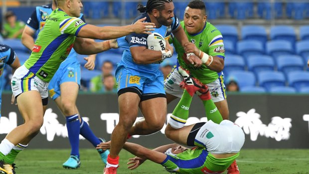 Canberra Raiders captain Jarrod Croker has been cleared to play after Konrad Hurrell bowled him over.
