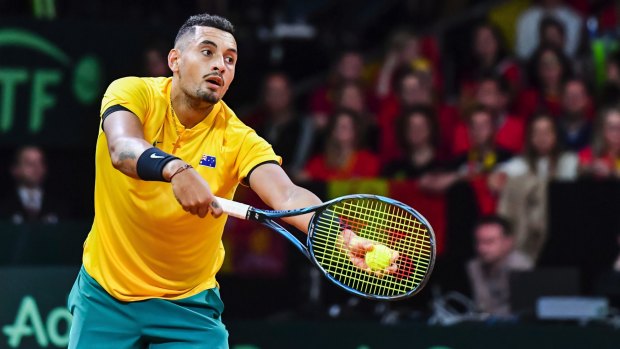 Australia's Nick Kyrgios could be set for a Davis Cup homecoming.