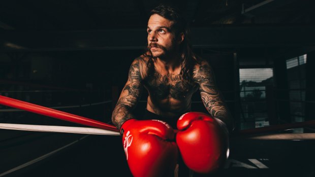Beau "The Mumma's Boy" Hartas will be fighting for the NSW middleweight title.