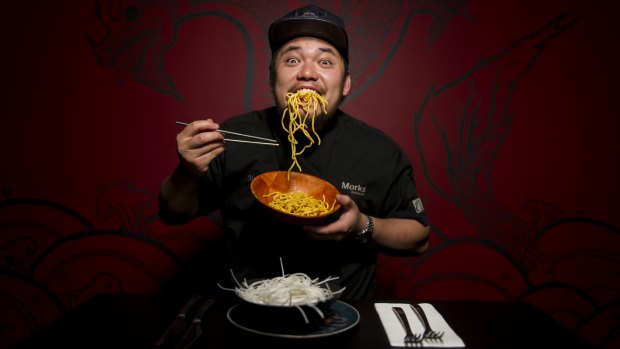 Excited: Mork Ratanakosol of Morks restaurant in Kingston happy to see that the Night Noodle Markets will be coming to Canberra for Good Food Month.