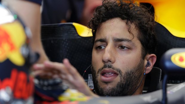 Red Bull driver Daniel Ricciardo will start fifth on the grid.