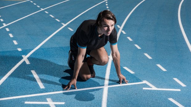Australia's fastest man Jack Hale is gunning for a Commonwealth Games qualifier in Canberra this weekend. 