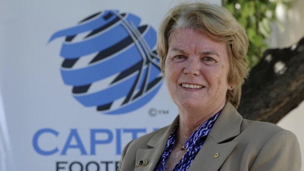 Capital Football chief executive Heather Reid finished her role on Thursday.