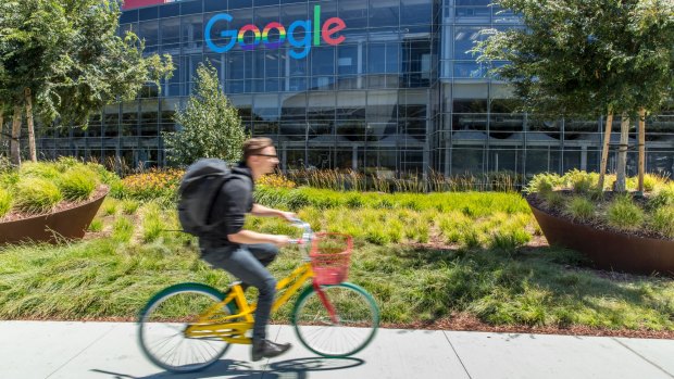 Google's sprawling campus in Mountain View, California.