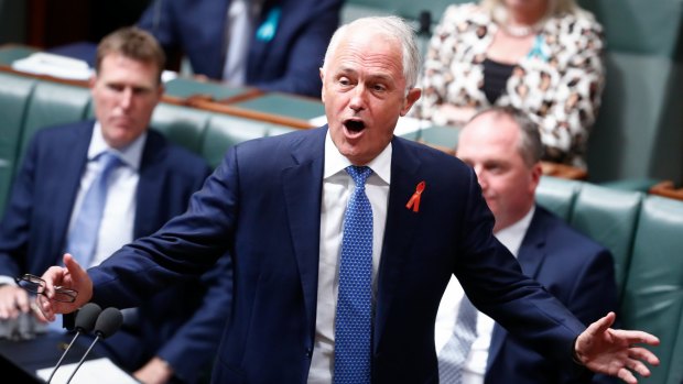 Malcolm Turnbull talks tax.