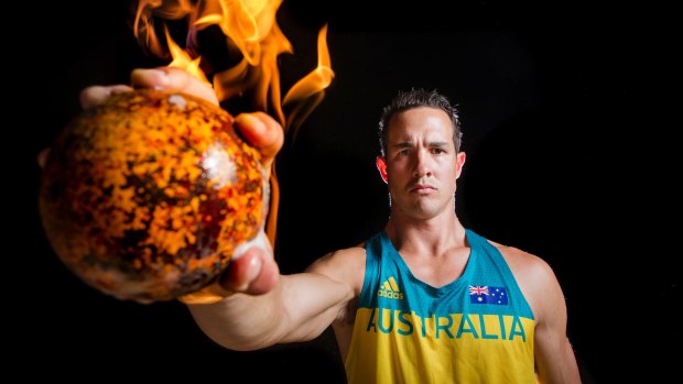 Para-athletics shot put world champion and volunteer firefighter Cameron Crombie is preparing for his first Commonwealth Games.
