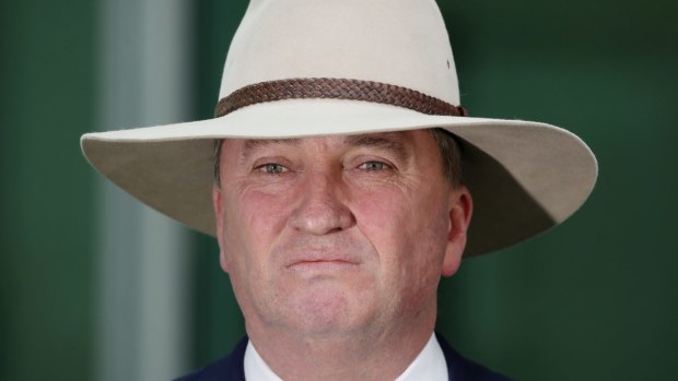 Barnaby Joyce's properties are within 50 kilometres of Narrabri but he says he won't benefit from the project's development.