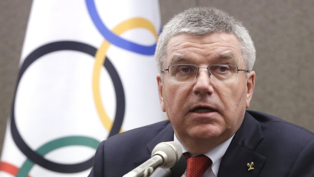 Hung out to dry? International Olympic Committee President Thomas Bach has said the organisation is not responsible for Yulia Stepanova's safety.