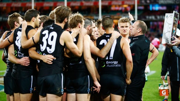 Nathan Buckley says the Power will be 'galvanised' once they get to the ground on Thursday night.