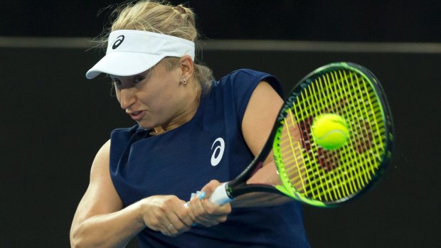 Walkover: Daria Gavrilova is through to the semi-finals of the Sydney International.