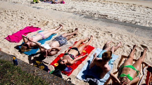 Sydneysiders have been basking in warm weather since the start of September, but that's about to change.