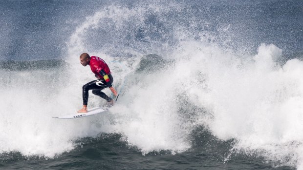 Mick Fanning missed his moment at Bells Beach.