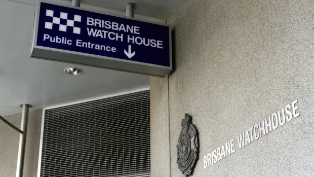The man spent the night in the Brisbane Watchhouse