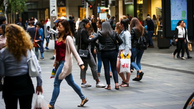 'Sydney is bursting at the seams': Sydney's Pitt Street remains in the world's top 10 most expensive retail streets.