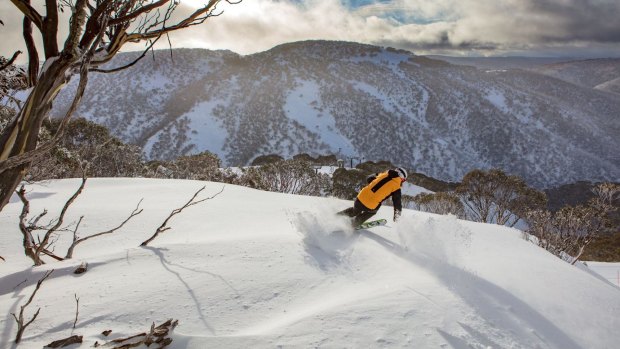 Victoria's alpine areas are expected to get a decent sprinkling of snow over the weekend.