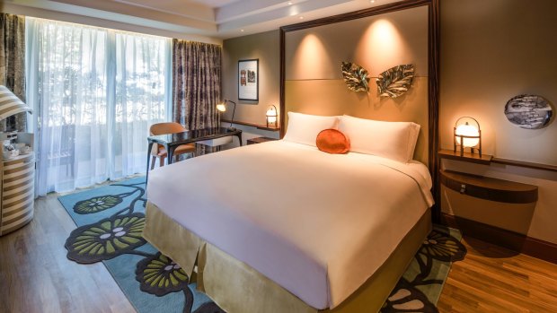 Room at Sofitel Singapore Sentosa Resort & Spa.