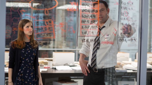 Accountants Christian Wolff (Ben Affleck) and Dana Cummings (Anna Kendrick) investigate suspicious losses at a prosthetics company.