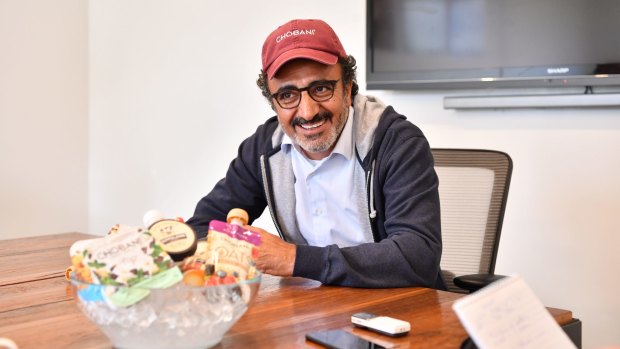 "Living in Australia, you are leading this opportunity more than anybody else": Chobani founder and CEO Hamdi Ulukaya. 