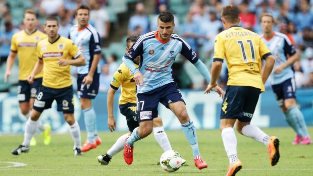 Starting place: Sydney FC's Terry Antonis.