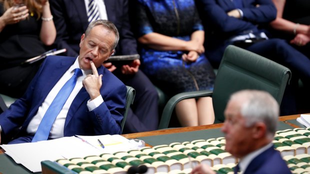 Opposition Leader Bill Shorten is decidedly becalmed after this latest budget.