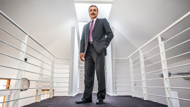 Professor Deep Saini, the new University of Canberra Vice Chancellor, went to a one-room school with no furniture, just a blackboard and a dedicated teacher.