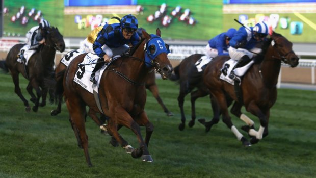 A great success: Damian Browne and Buffering scored a great win in a group 1 sprint in Dubai.