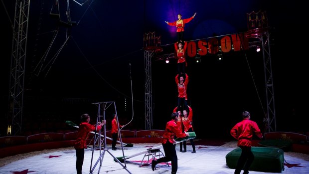 The Great Moscow Circus is on in Canberra.