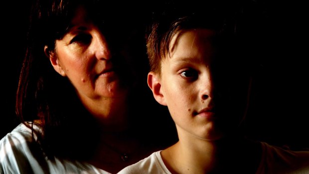 Karen Bowness is worried about the effect of a vaccination on her son Taj, 13.