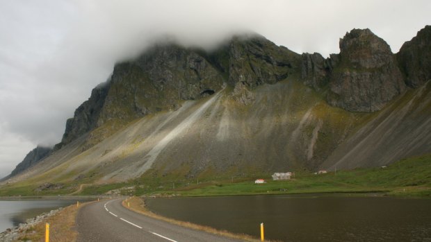 There is only one major road in Iceland, which circumnavigates the island.
