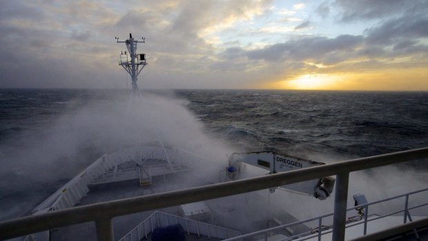 CSIRO's RV Investigator on one of its research voyages.