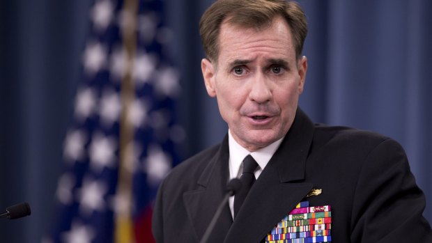 Pentagon Press Secretary Rear Admiral John Kirby.
